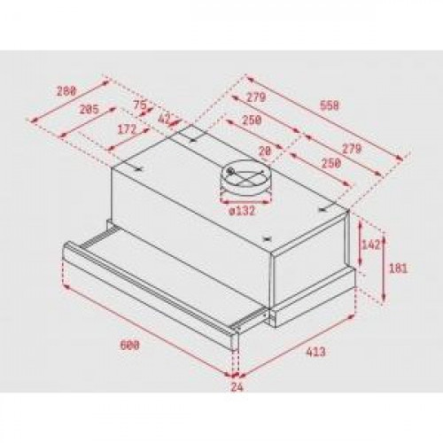 Витяжка телескопическая Teka TL 6420 (40474260)