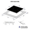 Варильная поверхность электрическая Minola MVH 6034 KBL