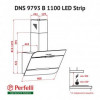Витяжка похила Perfelli DNS 9793 B 1100 BL LED Strip