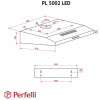 Витяжка пласка Perfelli PL 5002 W LED