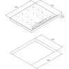 Варильная поверхность электрическая Teka IZC 64630 MST БЕЛАЯ (112500027)