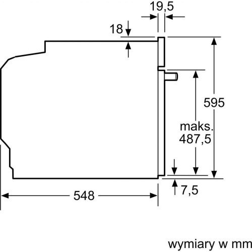 Духовка електрична Bosch HBG635NS1