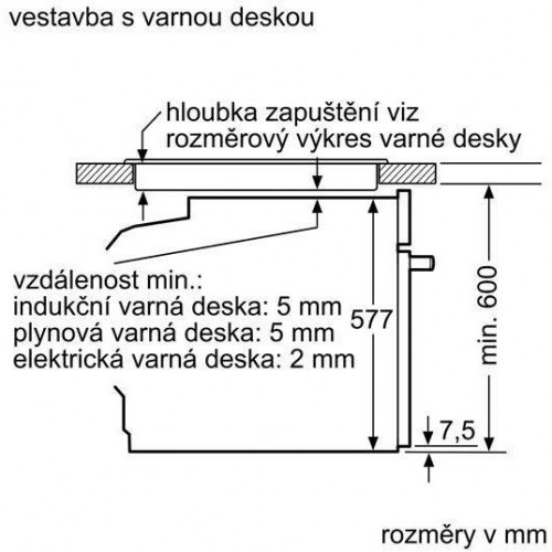 Духовка електрична Bosch HBG632BS1