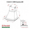 Витяжка купольна Perfelli K 6622 C BL 1000 COUNTRY LED