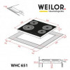 Варильная поверхность электрическая Weilor WHC 651 BLACK