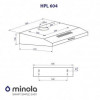 Витяжка пласка Minola HPL 604 BL