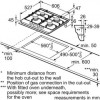 Варильная поверхность газовая Bosch PRP6A6D70