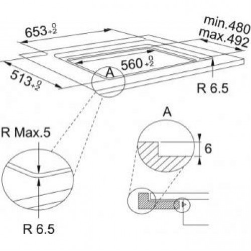 Варильная поверхность электрическая Franke Maris FMA 654 IF BK (108.0606.111)