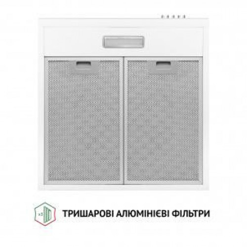 Витяжка плоска Perfelli PL 5124 WH LED