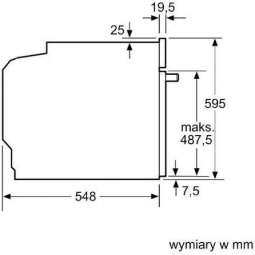 Духовка електрична Bosch HRA5380B0