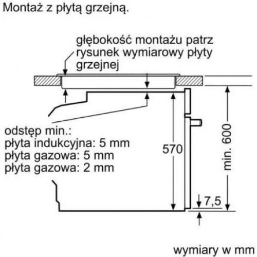 Духовка електрична Bosch HRA5380B0