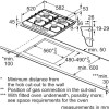 Варильная поверхность газовая Bosch PGP6B2O92R