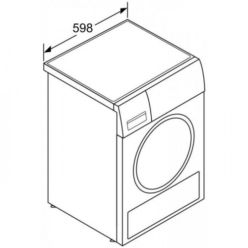 Сушильна машина Bosch WTX87K40PL