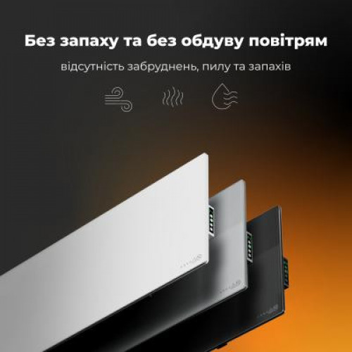 Обігрівач AENO Eco Smart GH4S LED Black (AGH0004S)