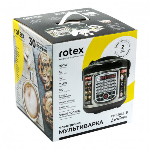 Мультиварка Rotex RMC505-B Excellence