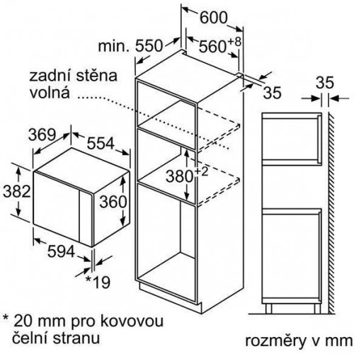 Мікрохвильовка Siemens BF550LMR0