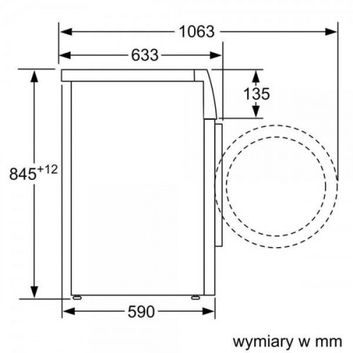 Пральна машина автоматична Bosch WAU28PHLPL