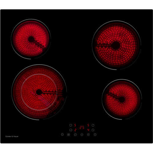 Варильная поверхность электрическая Gunter&Hauer CER 641