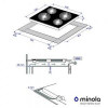 Варильная поверхность электрическая Minola MVH 6033 GBL