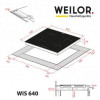 Варильная поверхность электрическая Weilor WIS 640 BLACK
