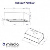 Витяжка вбудована Minola HBI 5227 I 700 LED