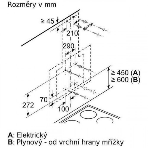 Витяжка похила Bosch DWK87EM60