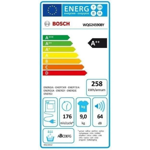 Сушильна машина Bosch WQG24590BY