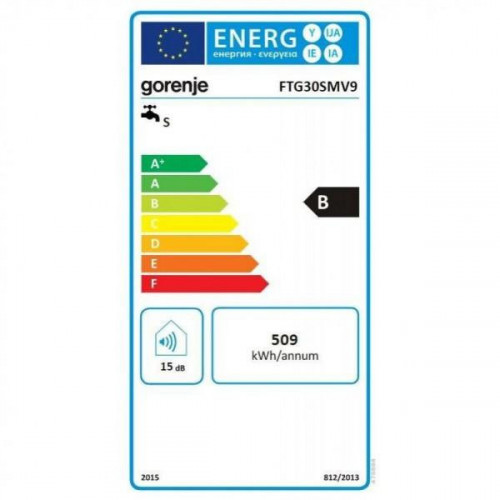 Водонагрівач (бойлер) електричний накопичувальний Gorenje FTG30SMV9