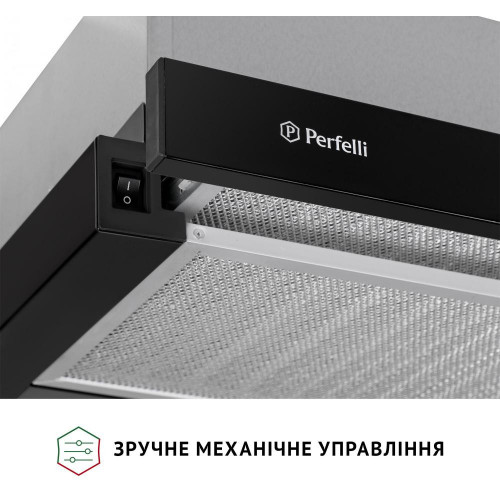 Витяжка телескопічна Perfelli TL 502 BL LED