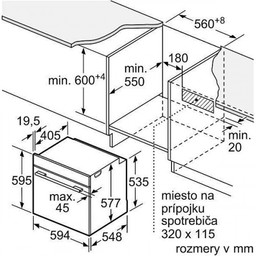 Духовка електрична Bosch HSG636BS1