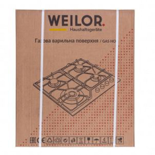 Варильная поверхность газовая Weilor GM W614 BL
