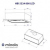 Витяжка вбудована Minola HBI 5324 I 800 LED