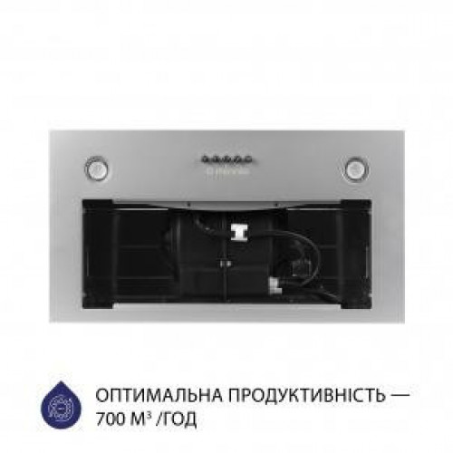 Витяжка вбудована Minola HBI 5227 GR 700 LED