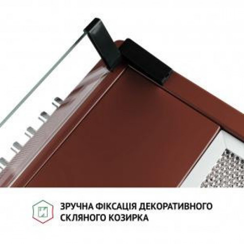 Витяжка пласка Perfelli PL 6144 BR LED