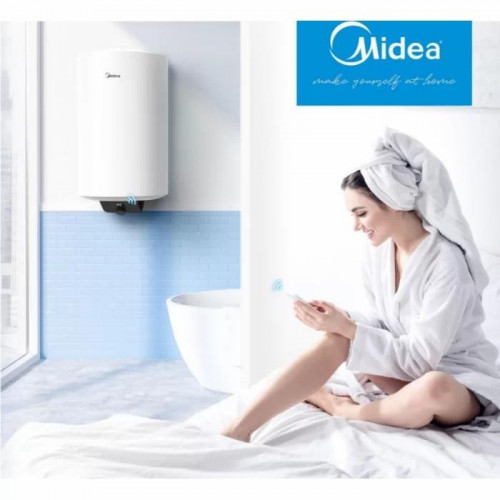 Водонагрівач (бойлер) електричний накопичувальний Midea PRIME Wi-Fi D50-15EFG(W)