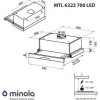 Витяжка телескопічна Minola MTL 6222 BL 700 LED