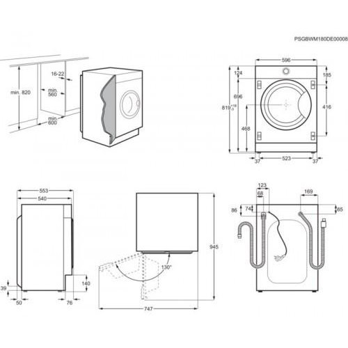 Пральна машина автоматична Electrolux EW7F447WI