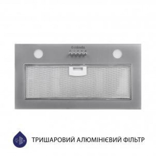 Витяжка вбудована Minola HBI 5262 GR GLASS 700 LED