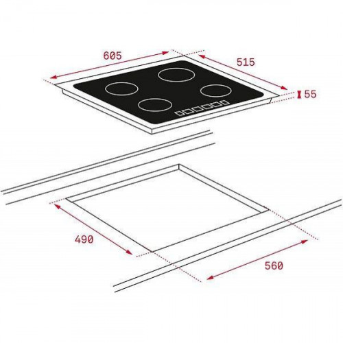 Варильна поверхня електрична Teka IT 6450 (10210182)