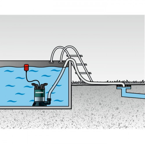 Занурювальний насос для чистої води Metabo TP 7500 SI (0.3 кВт, 7500 л/год) (0250750013)
