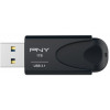 Флешка 1TB PNY Attaché 4 (FD1TBATT431KK-EF) (USB 3.1), чорний