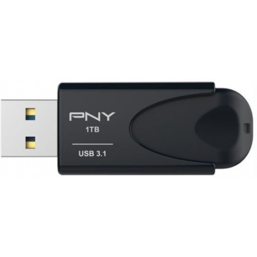 Флешка 1TB PNY Attaché 4 (FD1TBATT431KK-EF) (USB 3.1), чорний