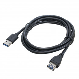 Кабель подовжувач USB 3.0 AM/AF 1.8m PATRON (PN-AMAF3.0-18), USB 3.0, USB 3.0, 1.8 м