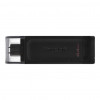 Флешка 64GB Kingston DataTraveler 70 (DT70/64GB) (USB 3.2/Type-C), чорний