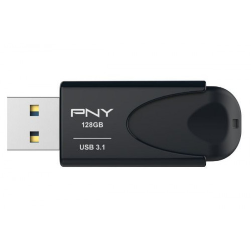 Флешка 128GB PNY Attaché 4 (FD128ATT431KK-EF) (USB 3.1), чорний