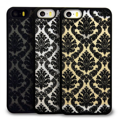 Чохол Luoya Vintage Damask Black для iPhone 5S/5, чорний