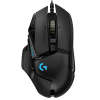 Миша 11 кноп. Logitech G502 Gaming Mouse HERO High Performance (910-005470) (USB), чорний