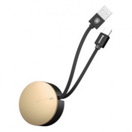 Кабель Baseus New Era USB Type-C 2A 0.9м (CALEP-C0V), золотий