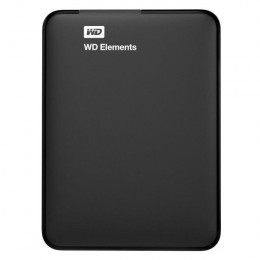 Зовнішній мобільний накопичувач 5TB WD Elements (WDBU6Y0050BBK-WESN) (USB 3.0), чорний