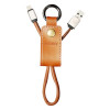 Кабель USB-Lightning Remax Western RC-034i (1.0м), коричневий